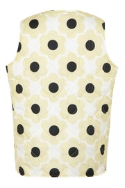 Regatta Cream Orla Kiely Printed Quilted Gilet - Image 5 of 6