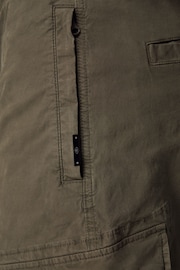 Tan Brown Regular Fit Stretch Utility Cargo Trousers - Image 10 of 11