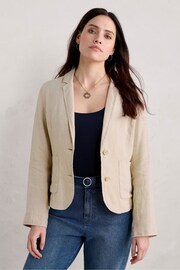 Seasalt Cornwall Natural Blinker Blazer - Image 1 of 6