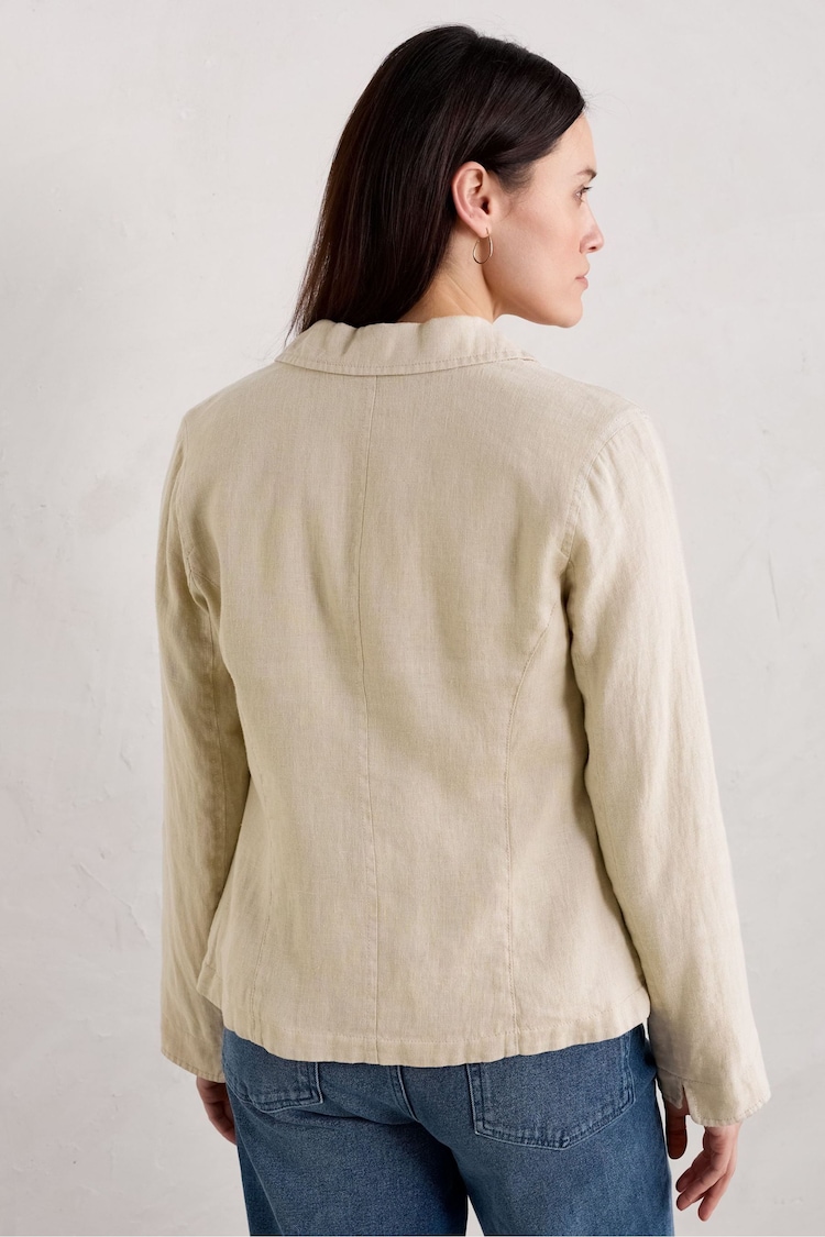 Seasalt Cornwall Natural Blinker Blazer - Image 2 of 6