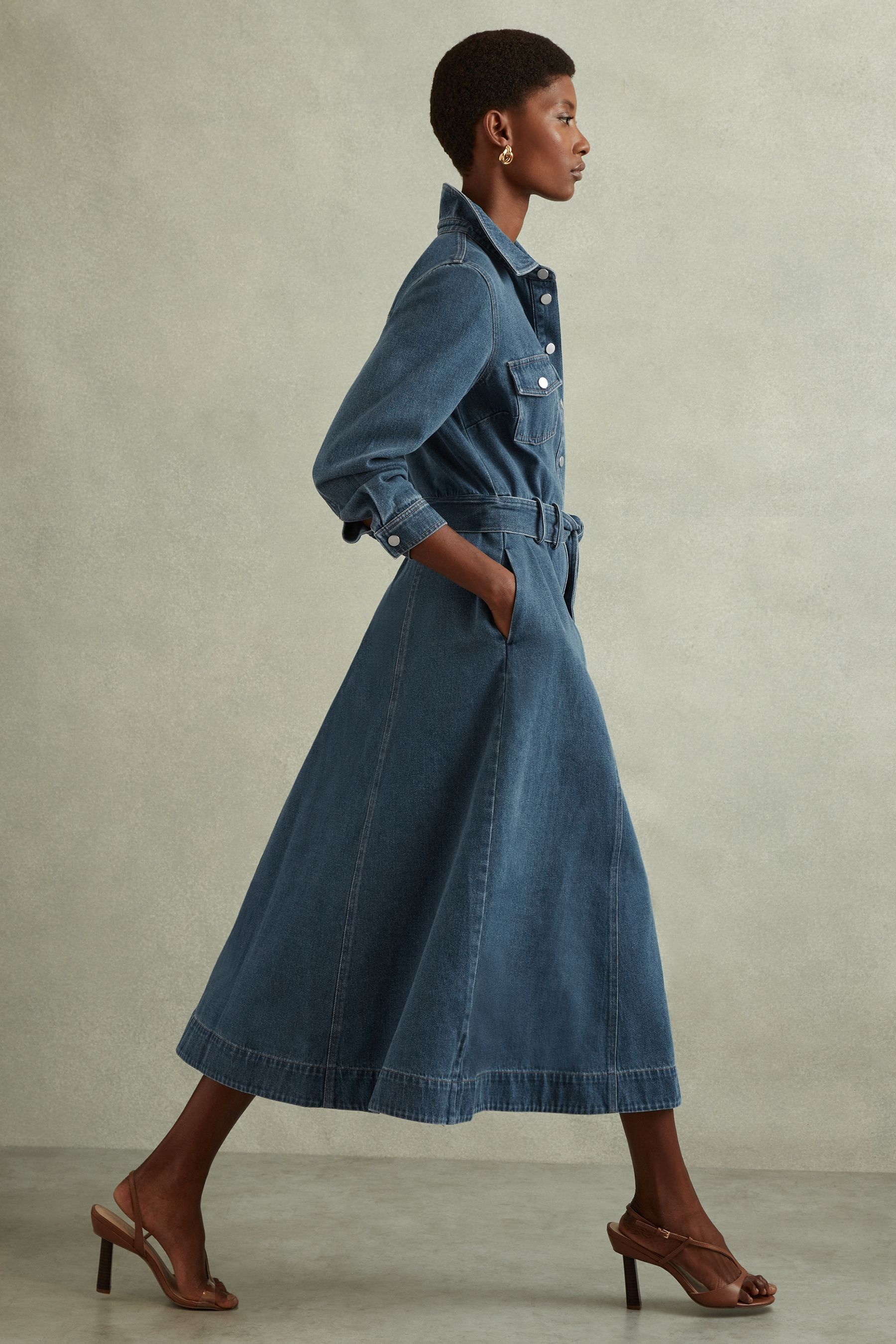 Denim dress next uk top