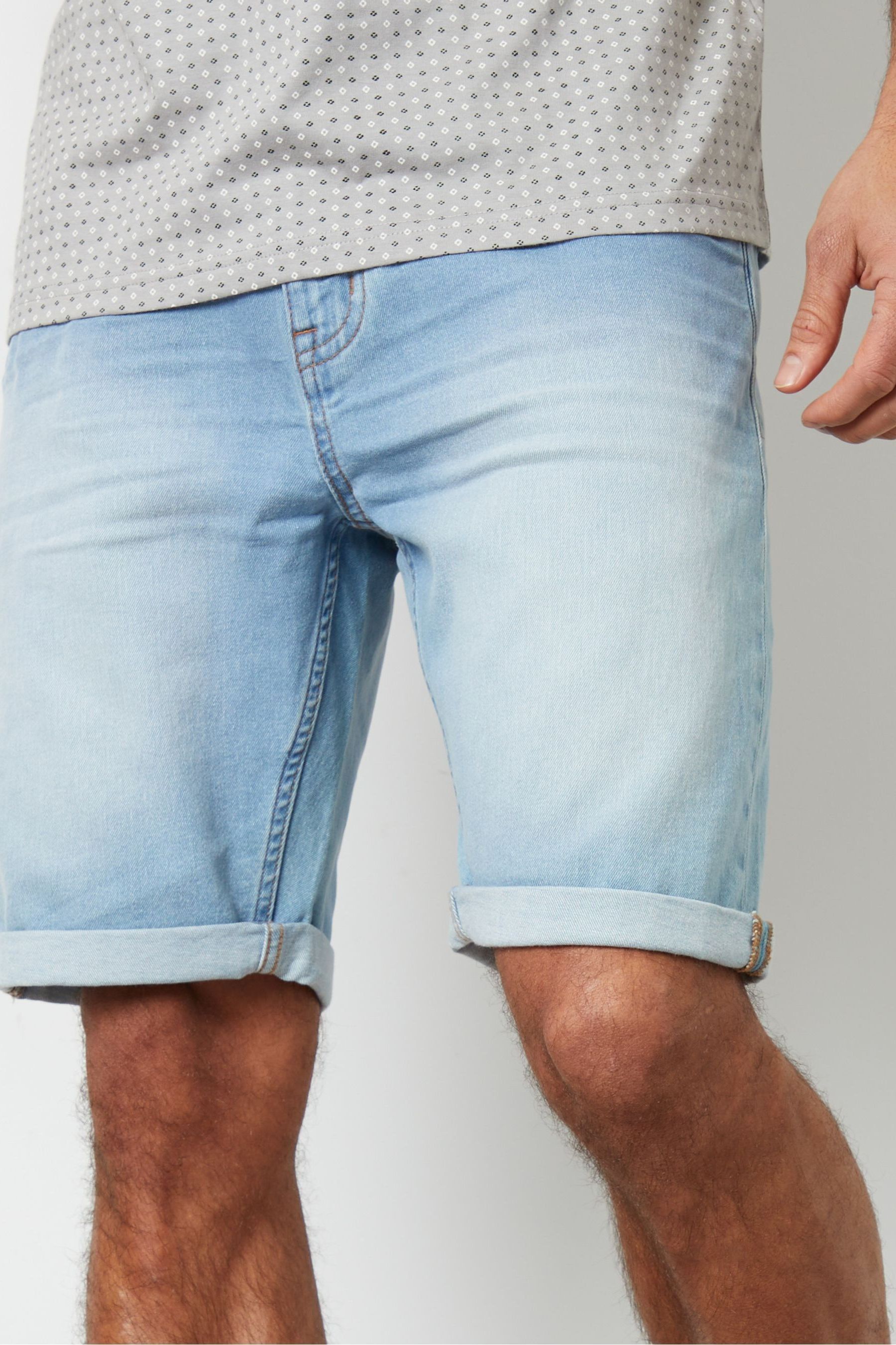 Threadbare denim shorts on sale