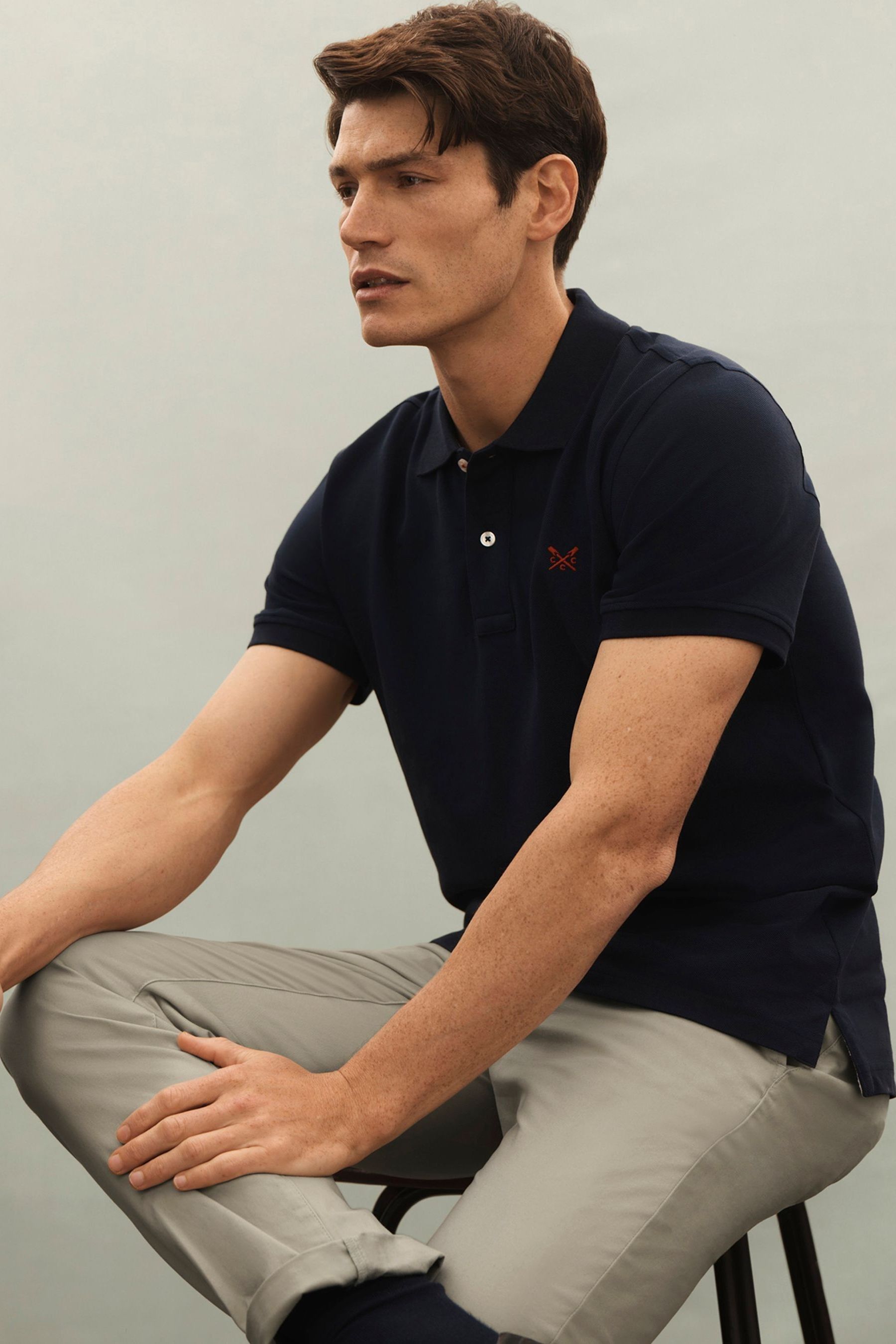 100 cotton pique polo shirts clearance