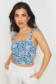 PixieGirl Petite Blue Sleeveless Top - Image 1 of 5