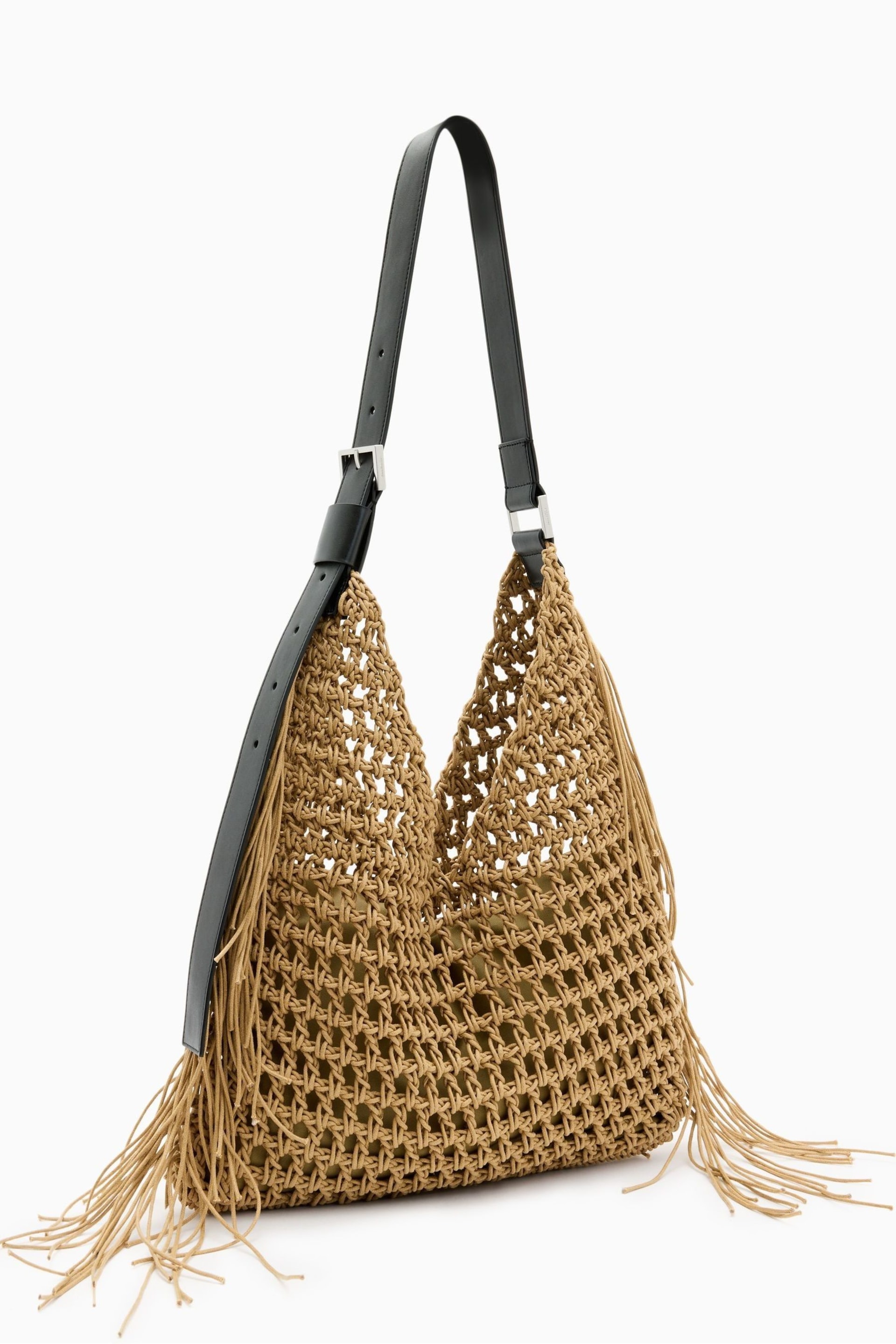 AllSaints Brown Sabine Shoulder Bag - Image 3 of 6