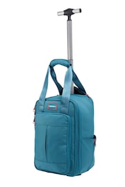 Cabin Max Blue Narvik Stowaway 20L 40cm Cabin Trolley Bag - Image 3 of 5