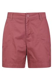 Mountain Warehouse Pink Bayside 100% Organic Cotton Womens Shorts - Image 1 of 5