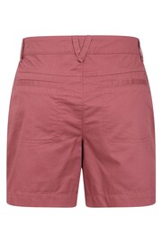 Mountain Warehouse Pink Bayside 100% Organic Cotton Womens Shorts - Image 3 of 5