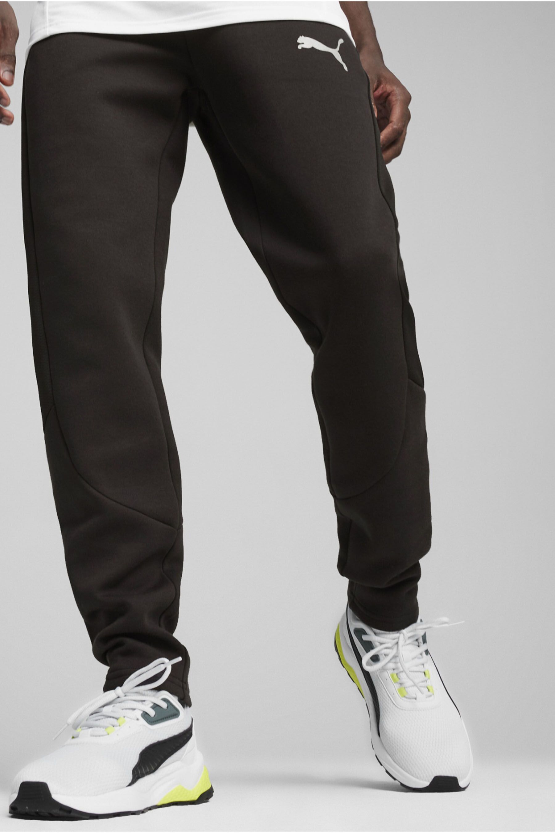 Buy Puma Black Mens EVOSTRIPE Sweat Joggers from Next Ireland