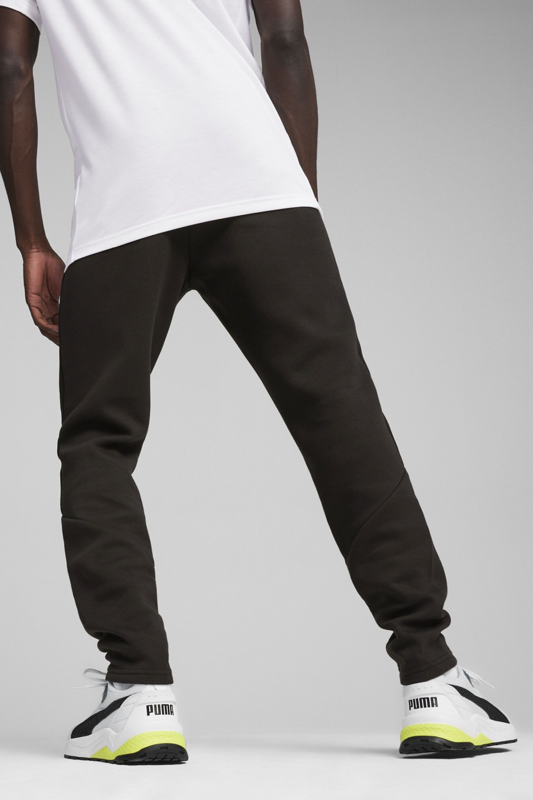 Buy Puma Black Mens EVOSTRIPE Sweat Joggers from Next Ireland