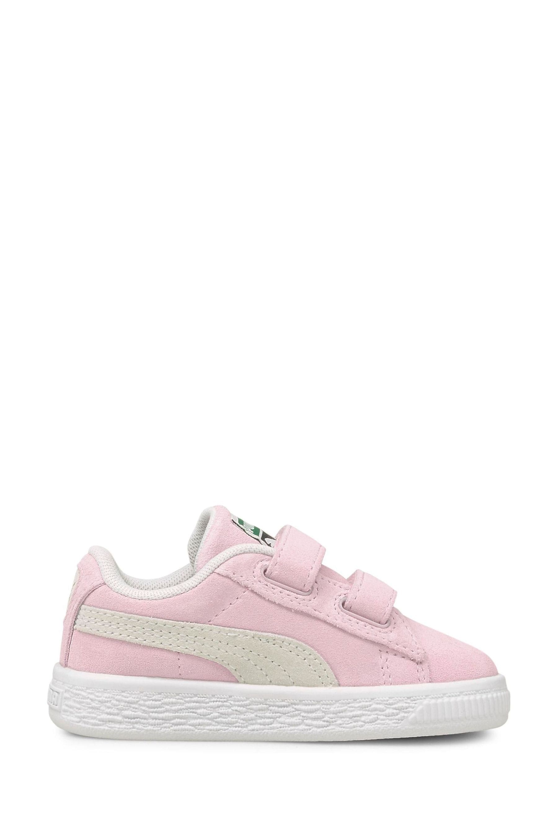 Pink suede pumas new arrivals