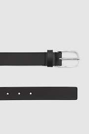 Reiss Black Carrie Leather Belt - Image 3 of 4