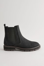 Black Extra Wide Fit Forever Comfort® Chelsea Boots - Image 2 of 5