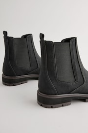 Black Extra Wide Fit Forever Comfort® Chelsea Boots - Image 4 of 5