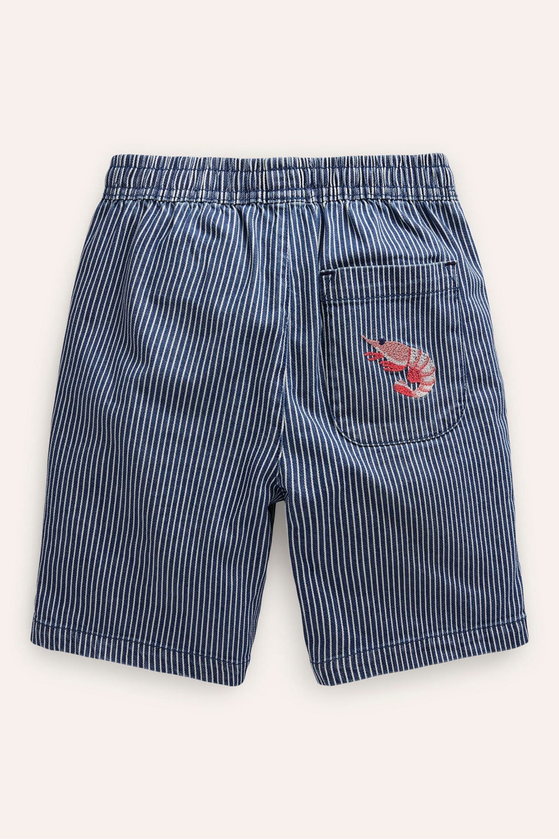 Boden Blue Superstitch Shorts - Image 2 of 3