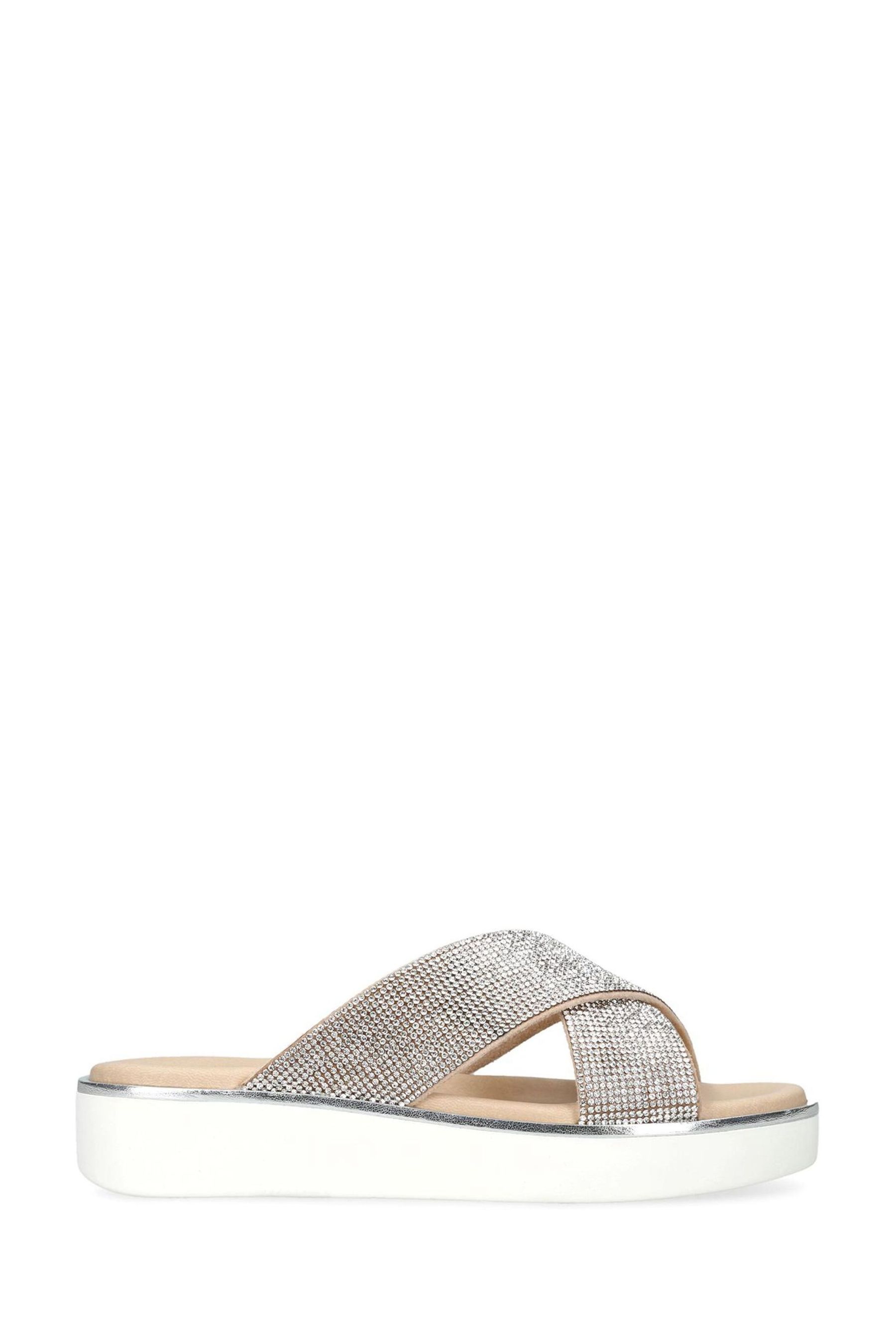 Carvela rose gold sandals deals