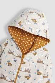 Sudadera con capucha reversible con parche de pato de JoJo Maman Bébé - Imagen 7 de 8