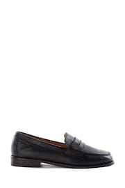 Dune London Black Ginelli Flexi Sole Penny Loafers - Image 1 of 5