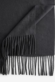 Black Super Soft Midweight Scarf - Image 5 of 6