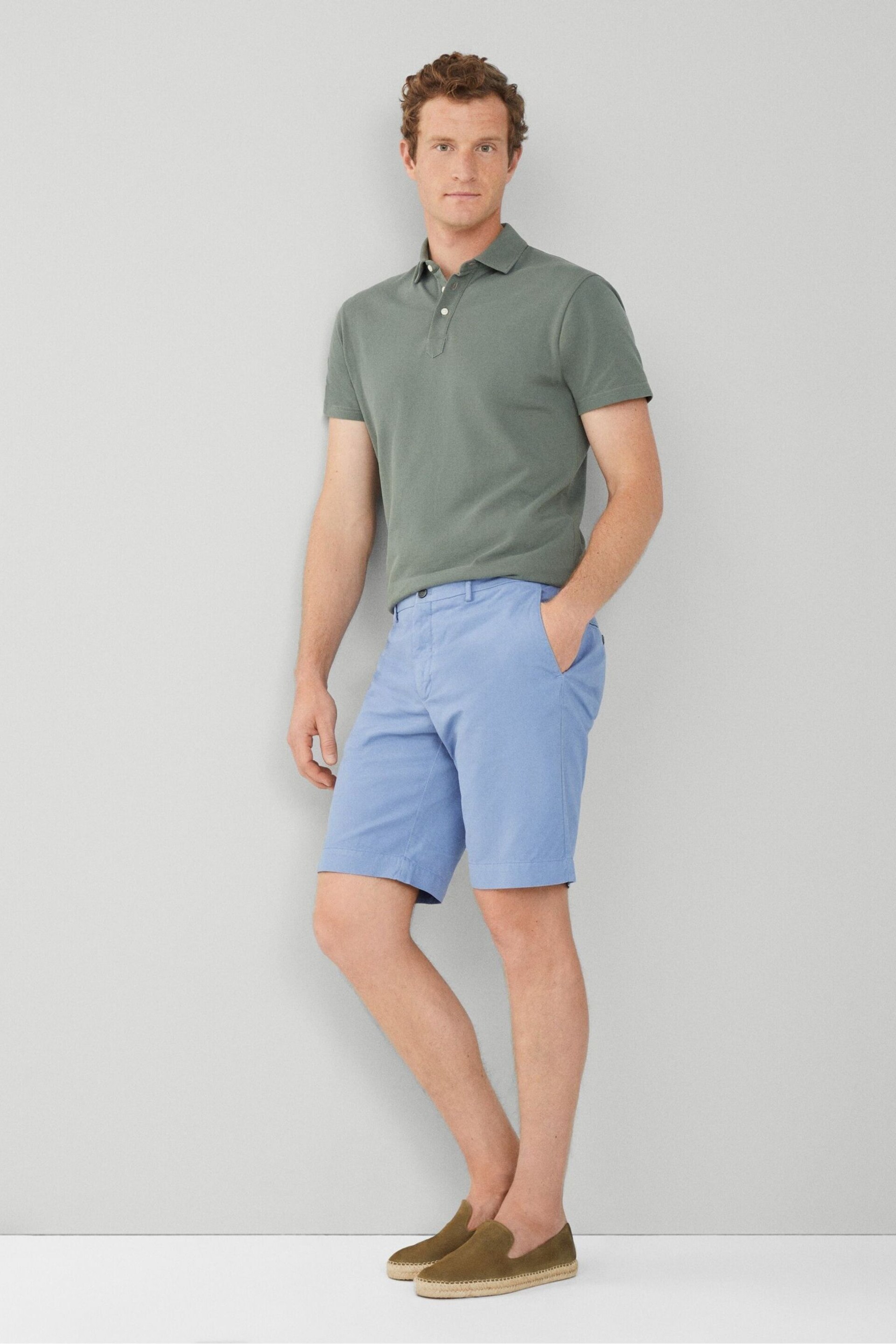 Hackett London Men Blue Shorts - Image 1 of 5