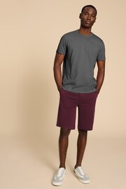 White Stuff Purple Sutton Organic Chino Shorts - Image 2 of 7