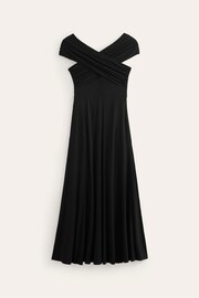 Boden Black Petite Bardot Jersey Maxi Dress - Image 5 of 5
