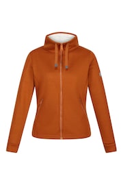 Regatta Brown Azariah Full Zip Hooded Fleece - Image 6 of 9