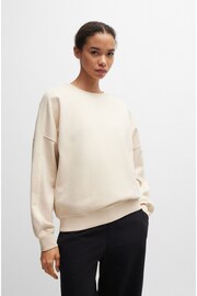 BOSS Natural Cotton Logo Sweatshirt - Image 1 of 4