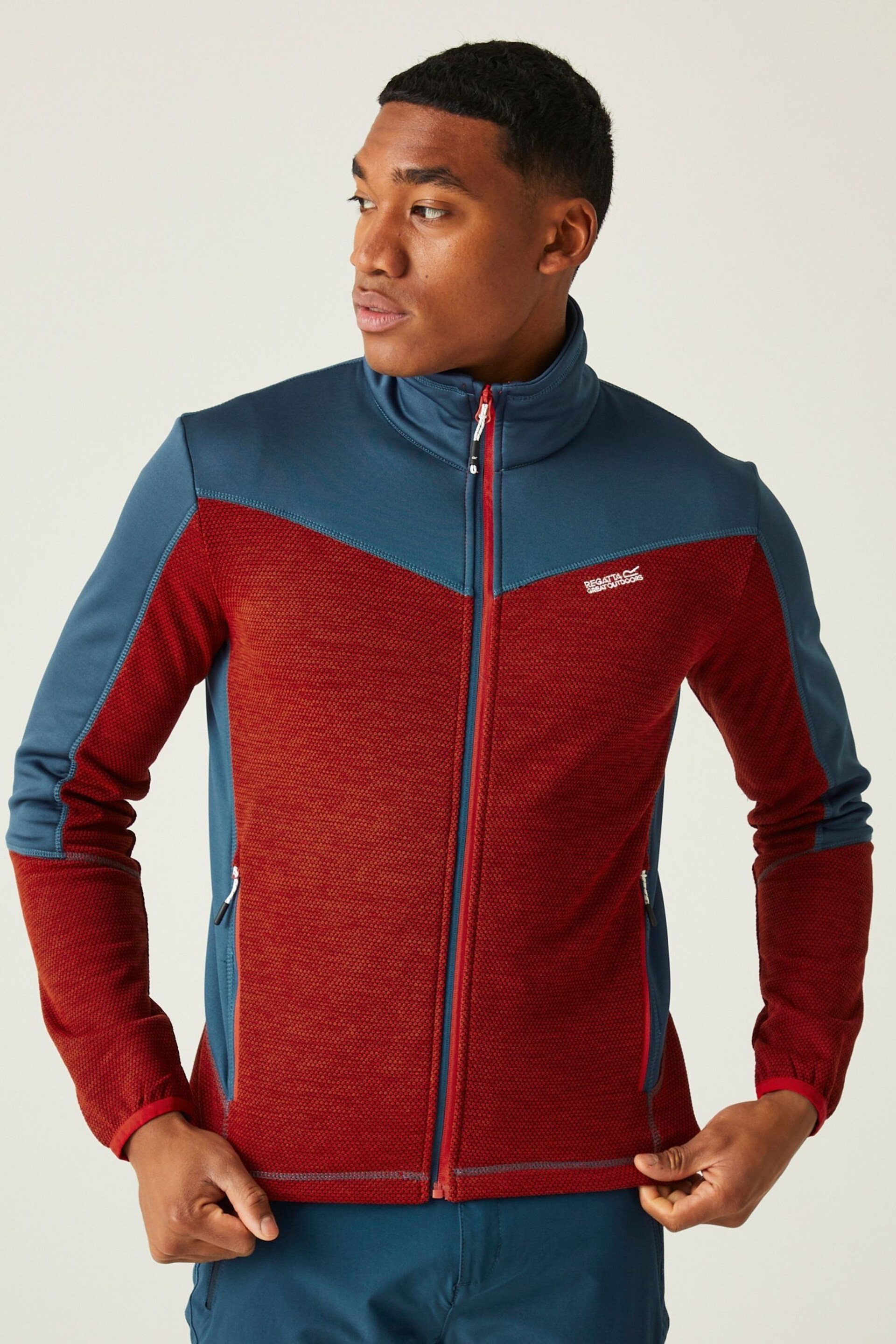 Regatta Red Highton Full Zip IV Fleece - Image 1 of 9