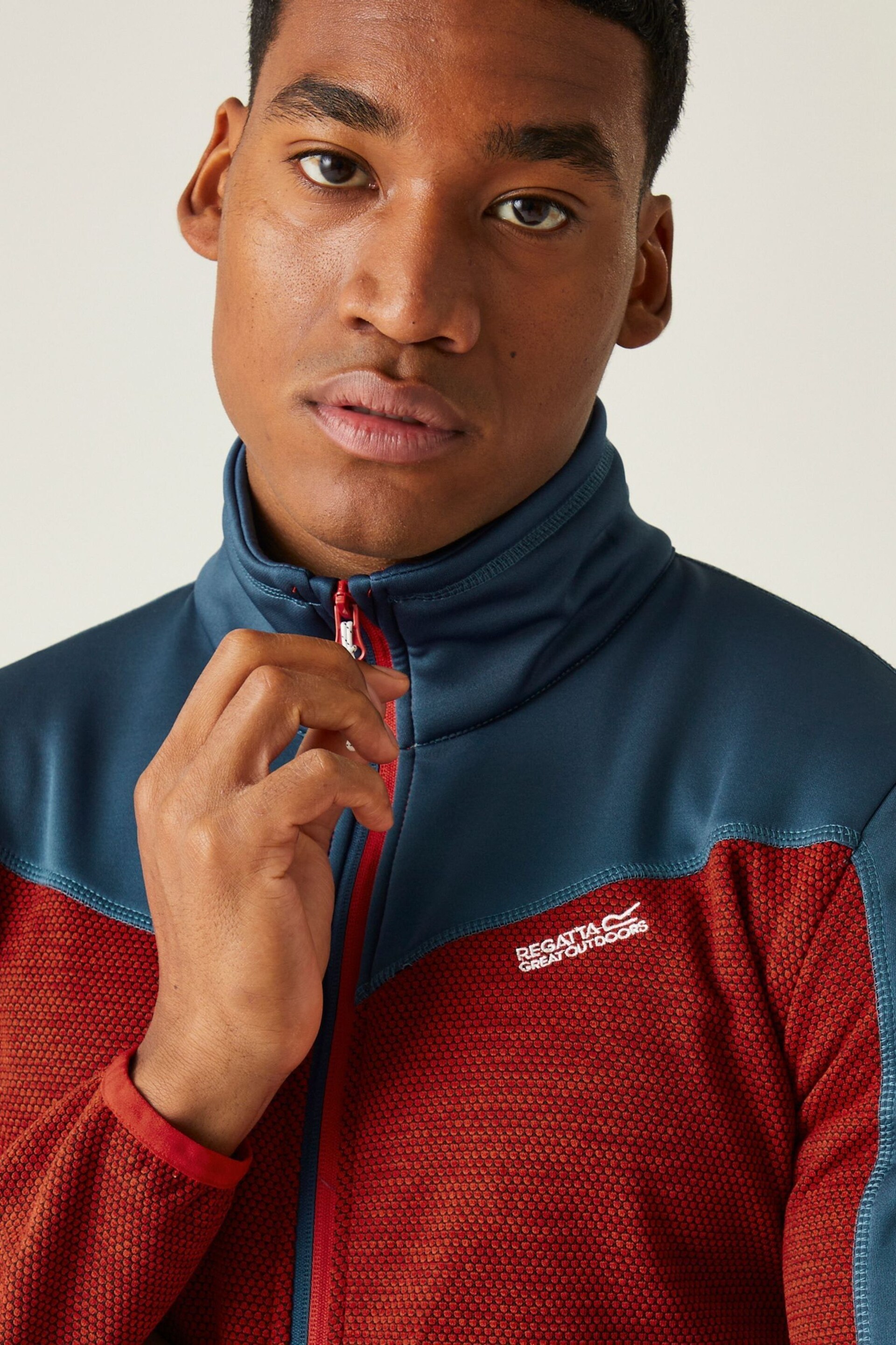 Regatta Red Highton Full Zip IV Fleece - Image 4 of 9