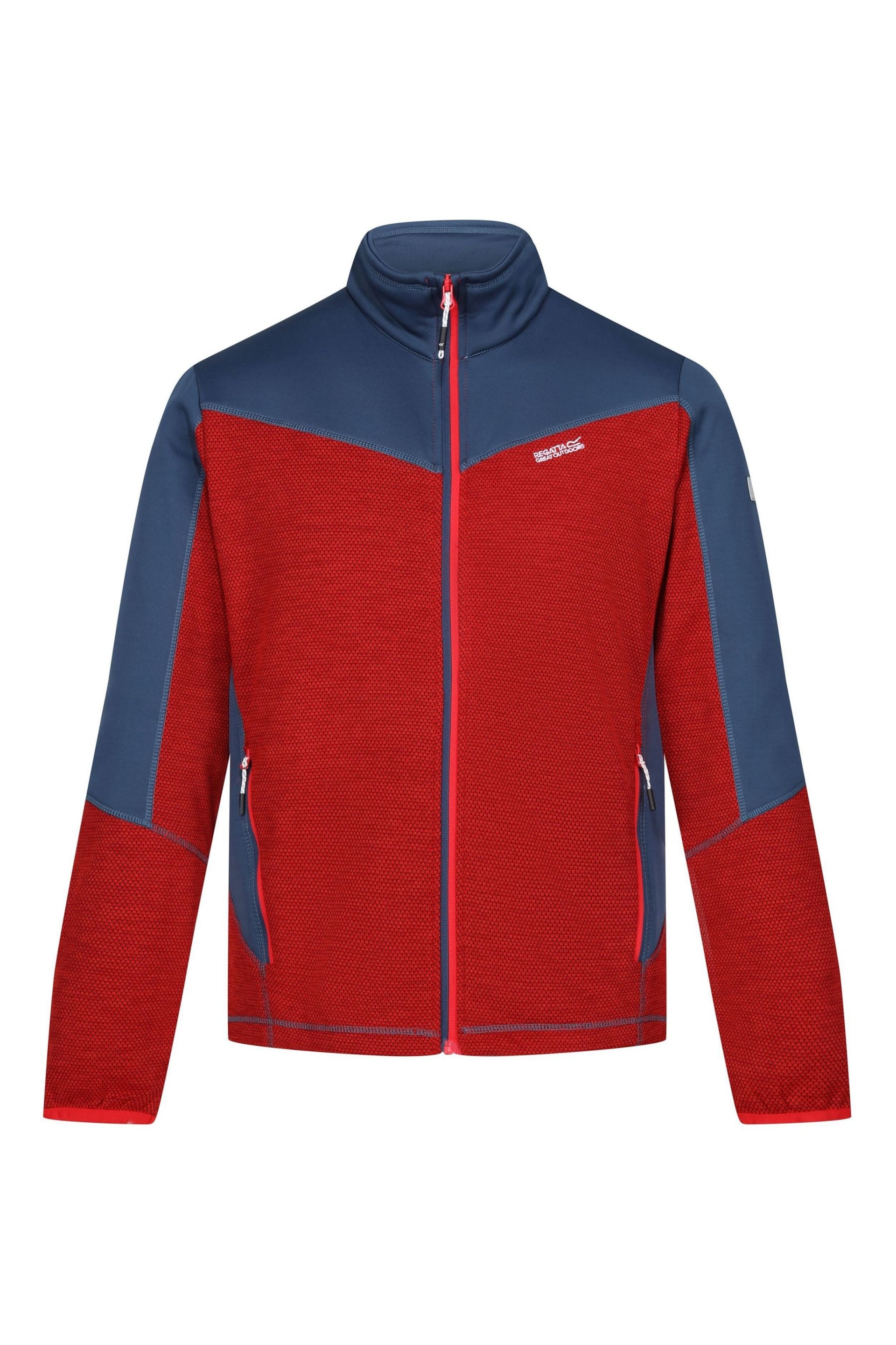 Regatta Red Highton Full Zip IV Fleece - Image 7 of 9