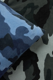 Fleece Camo Duvet Cover and Pillowcase Set - Image 7 of 11