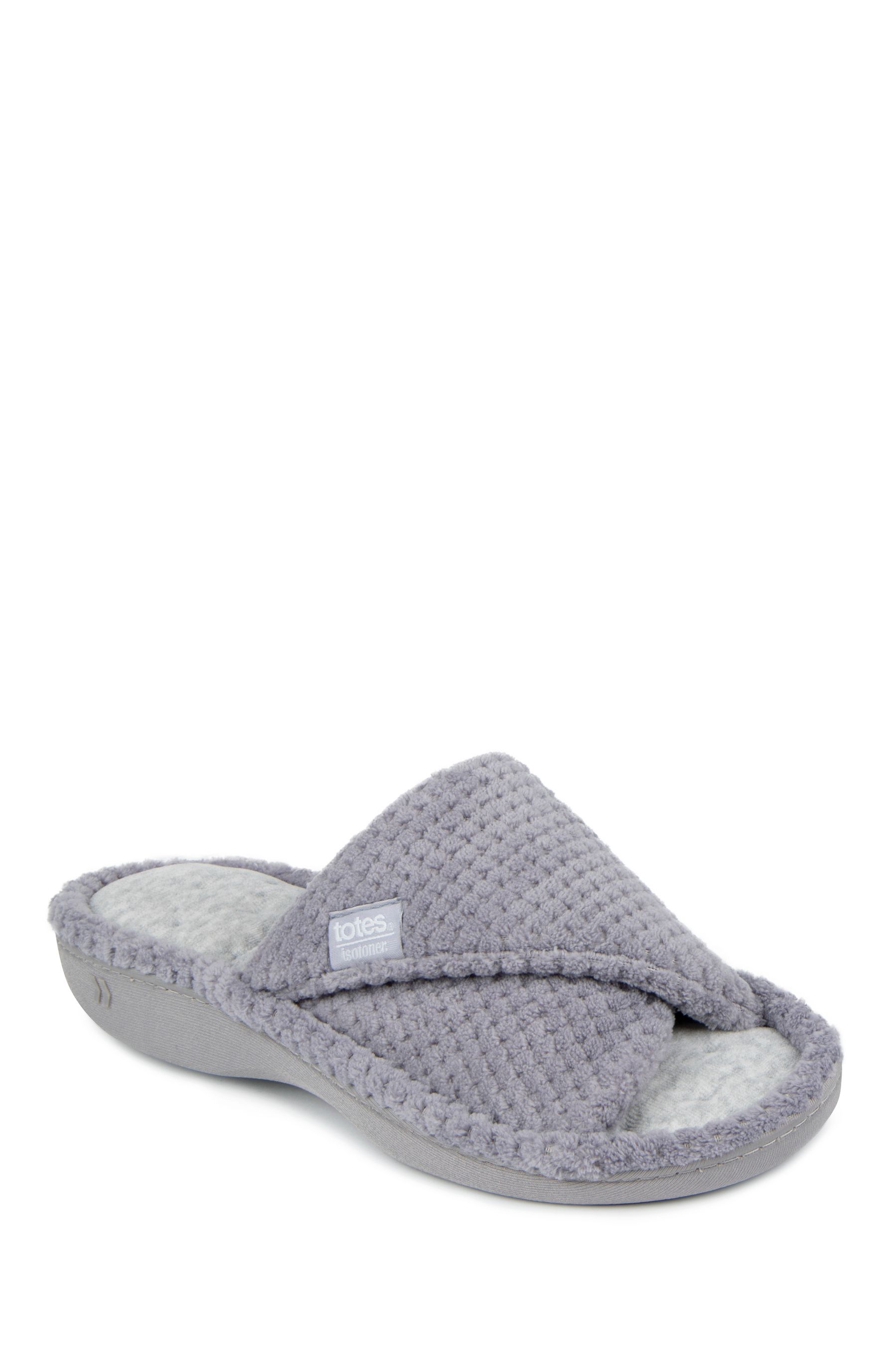 Totes open toe slippers top