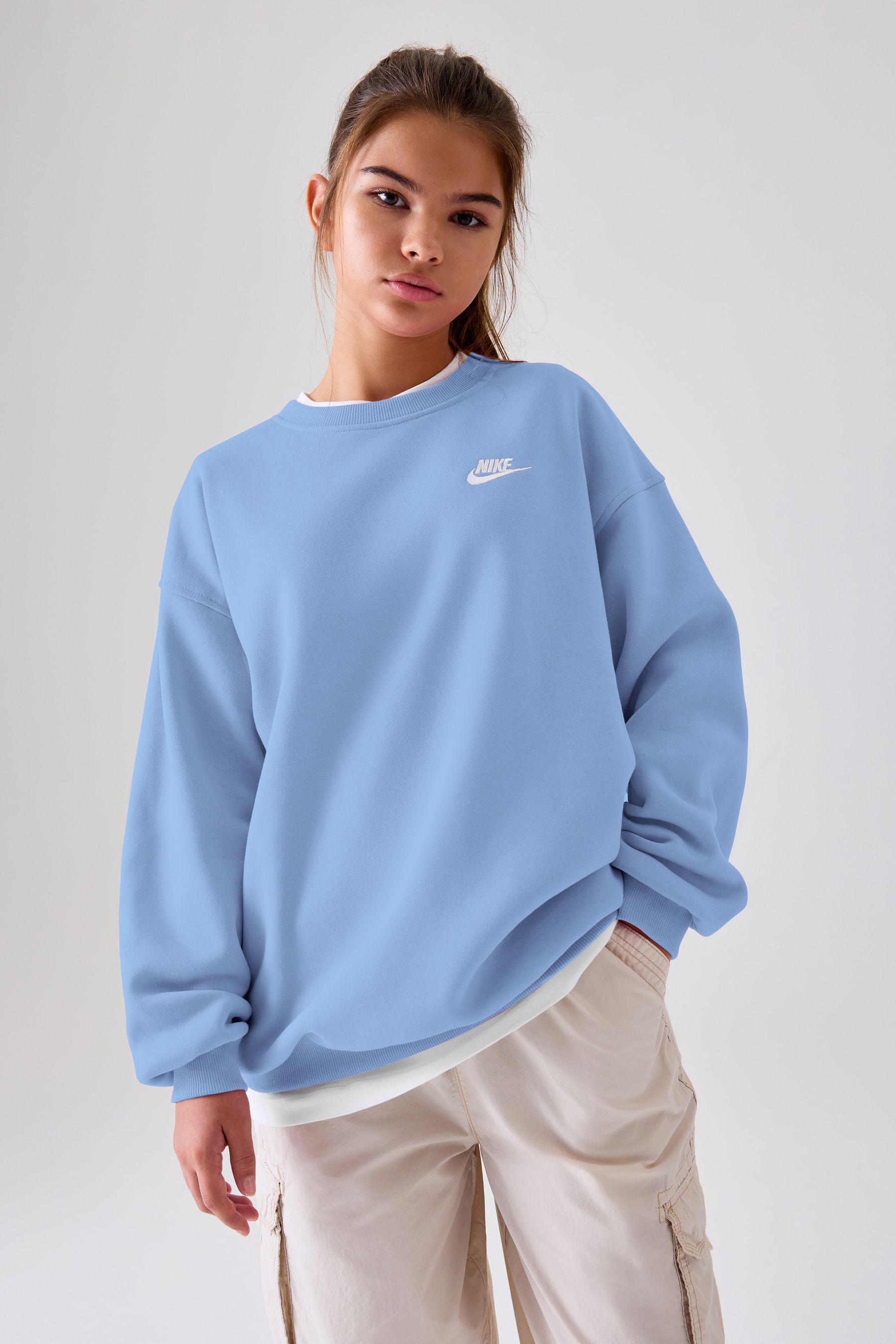 Nike blue sweatsuit online