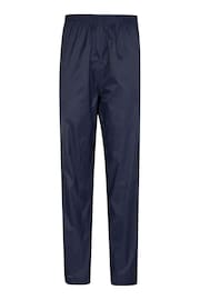 Mountain Warehouse Blue Womens Pakka Waterproof Overtrousers - Image 1 of 5