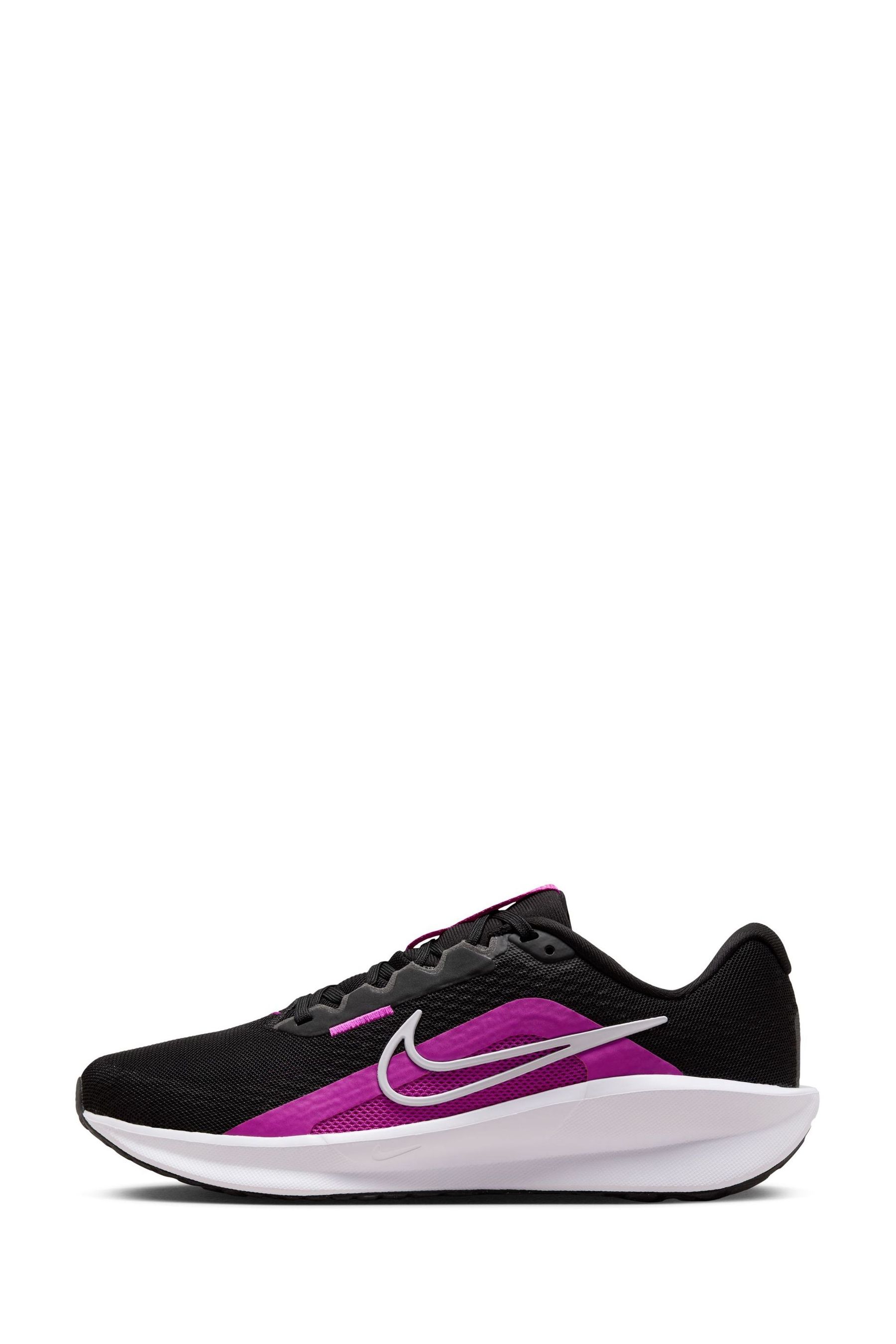 Buy Nike Black Purple Downshifter 13 Road Running Trainers from the Next UK online shop