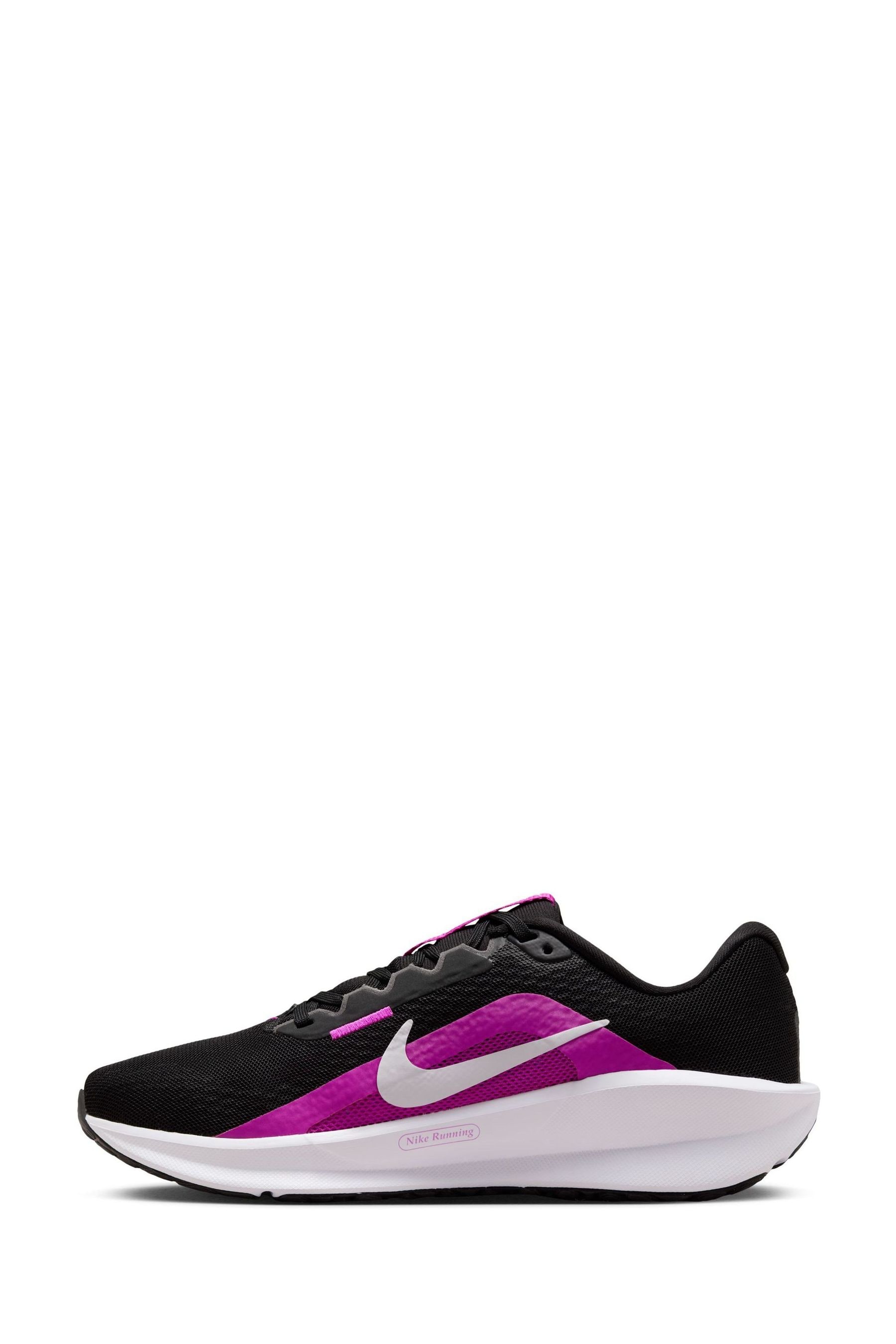 Buy Nike Black Purple Downshifter 13 Road Running Trainers from the Next UK online shop