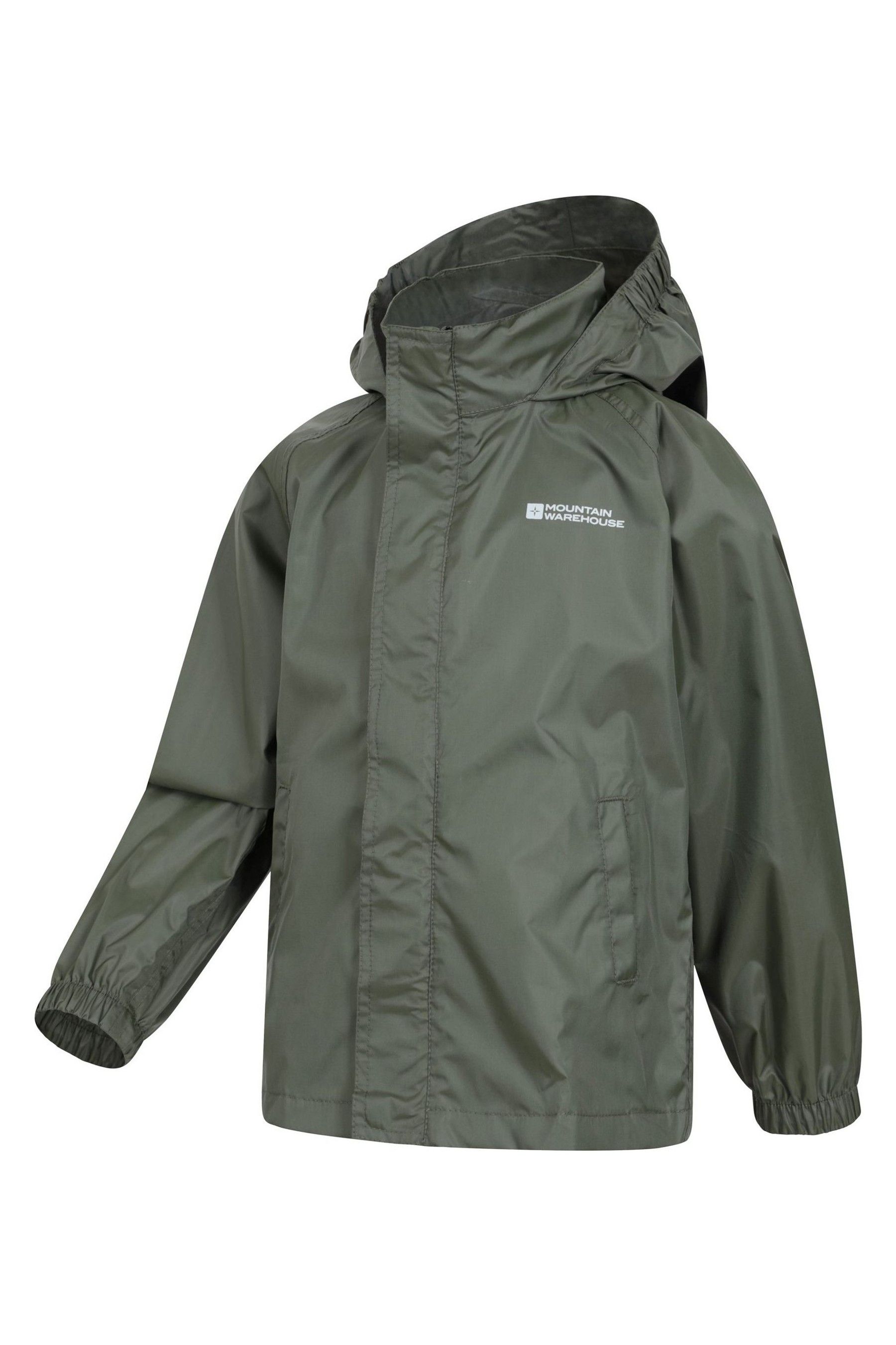 Buy Mountain Warehouse Green Kids Pakka Waterproof Jacket from Next Luxembourg