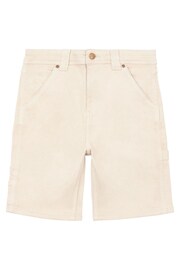 Lee Boys Cream Carpenter Shorts - Image 5 of 6