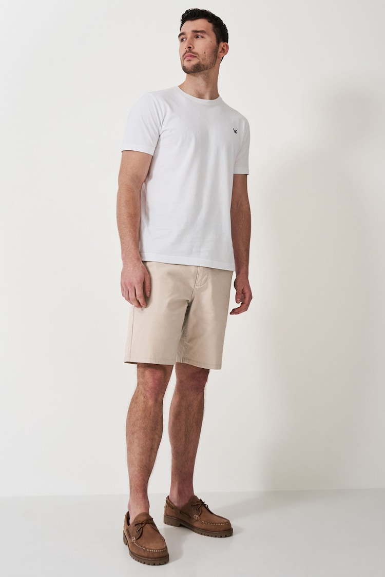 Crew Clothing Classic Bermuda Cotton Stretch Chino Shorts - Image 4 of 4