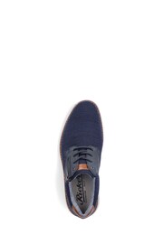 Rieker Mens Blue Zipper Shoes - Image 8 of 11
