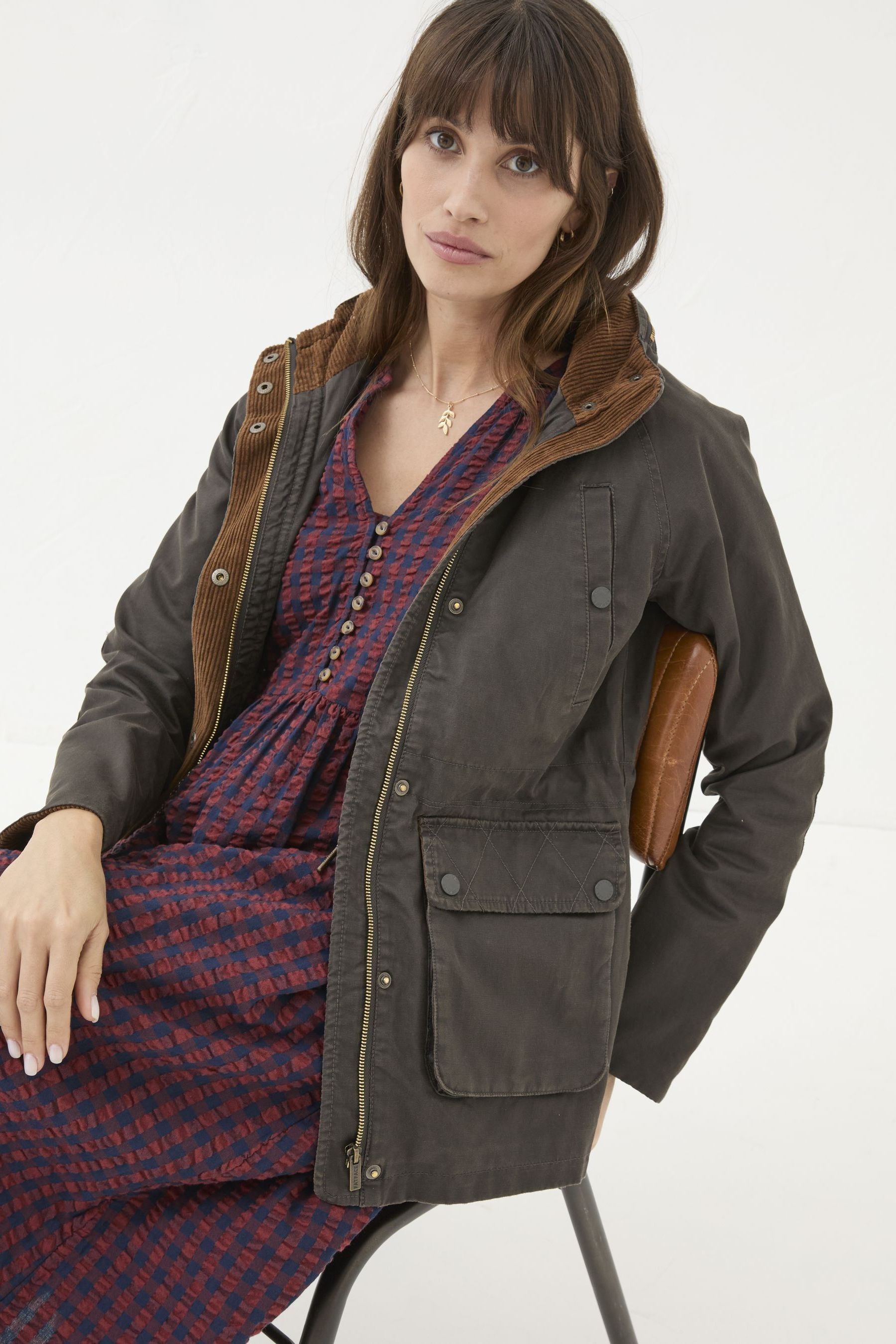 Buy FatFace Brown Sussex Heritage Coat from Next USA