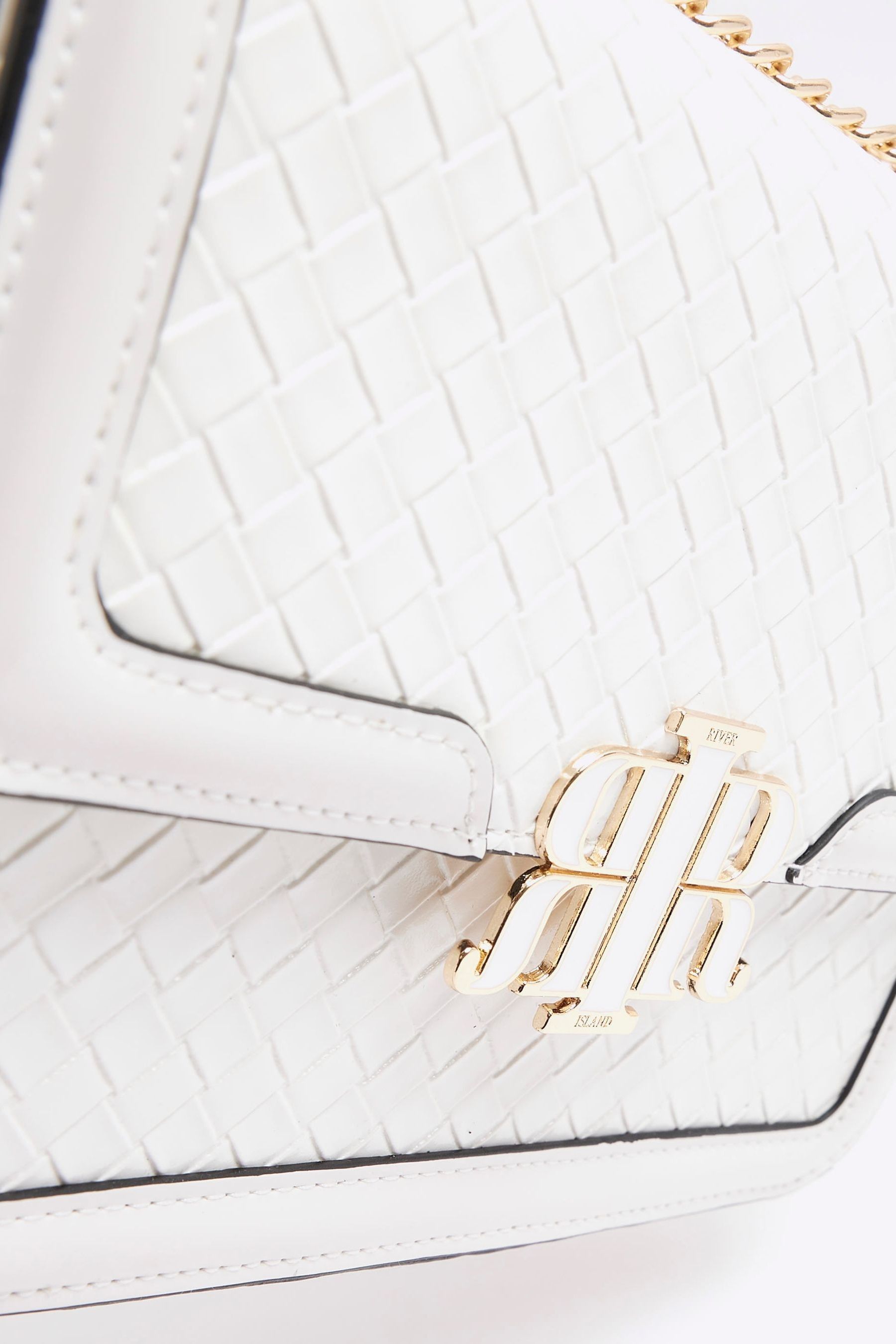 Woven satchel handbags top