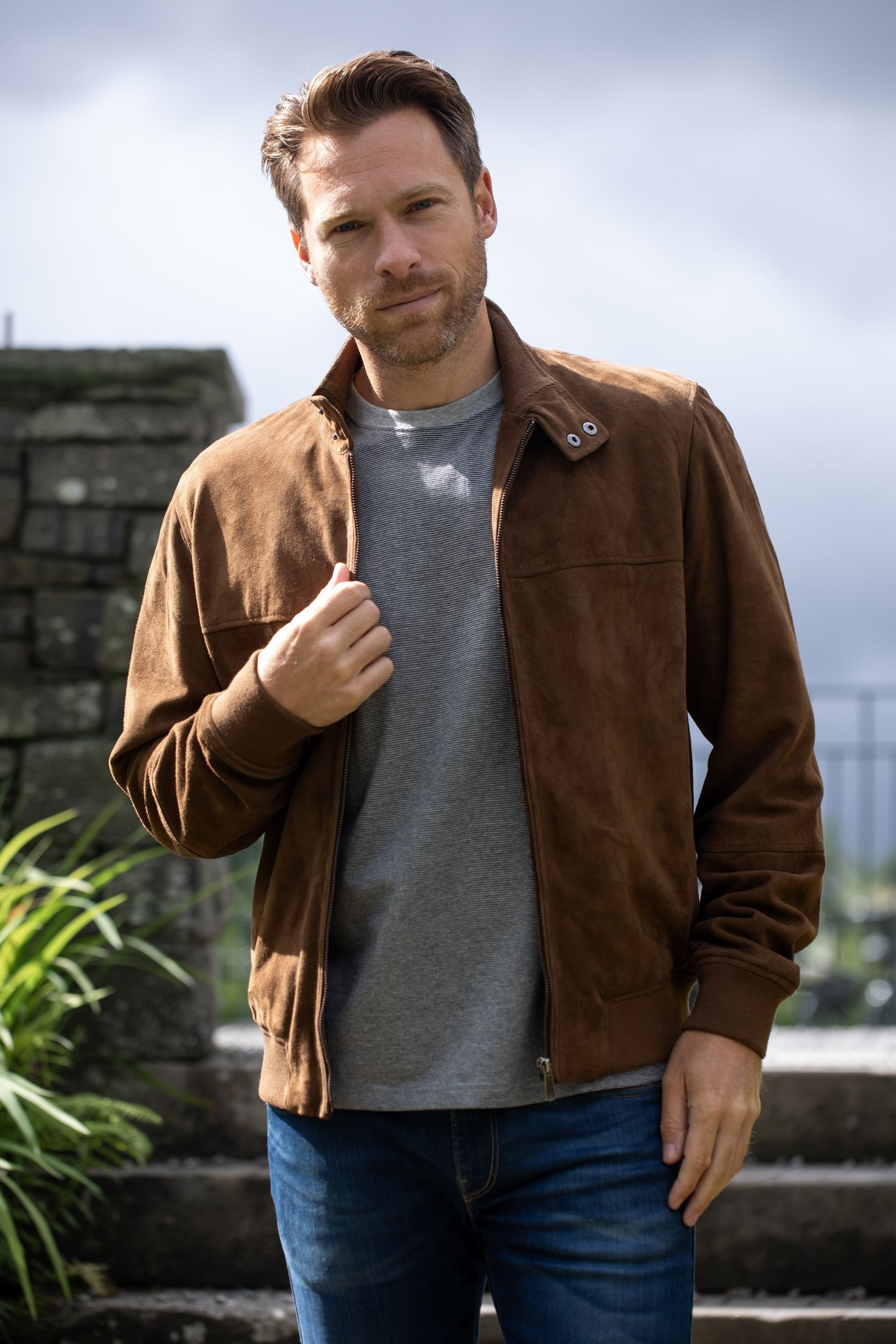 Lakeland suede jacket deals