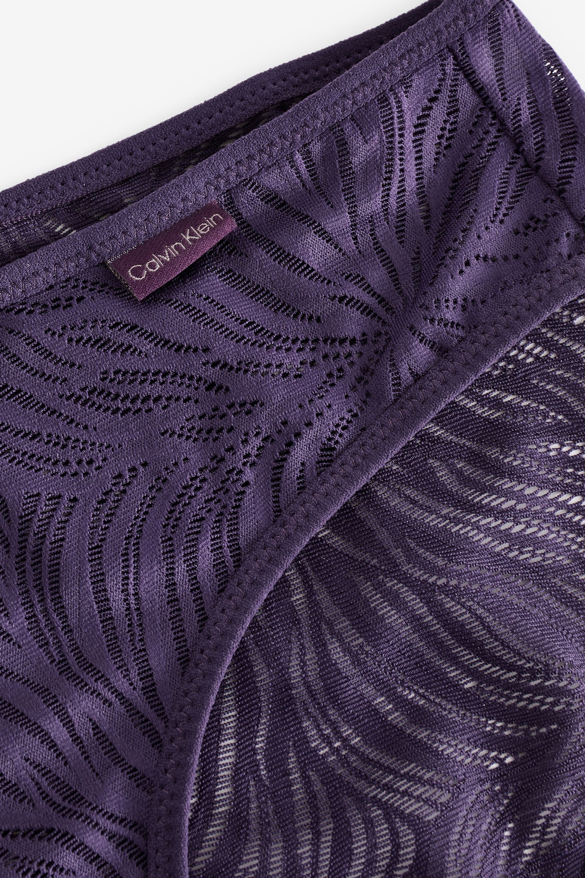 Calvin Klein Purple Single Bikini Knickers - Image 2 of 2