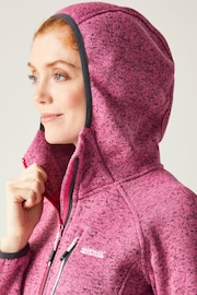 Regatta Pink Womens Newhill Full Zip Fleece - Image 4 of 7