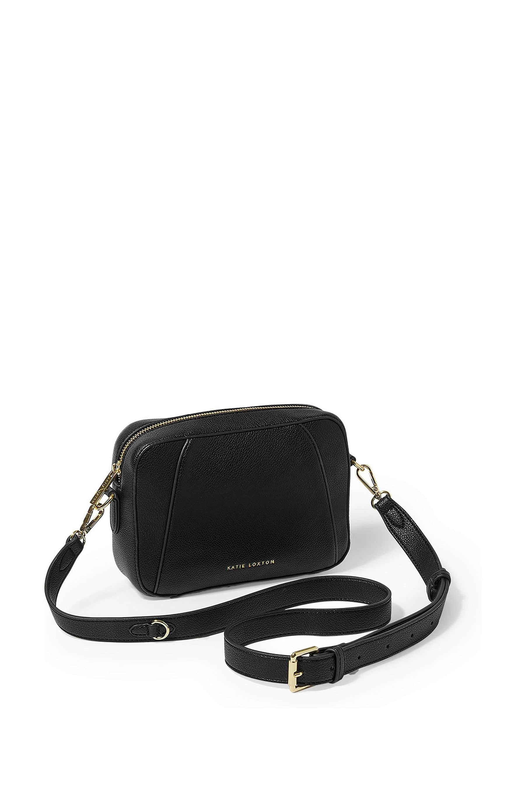 Katie Loxton Black Hana Cross Body Bag