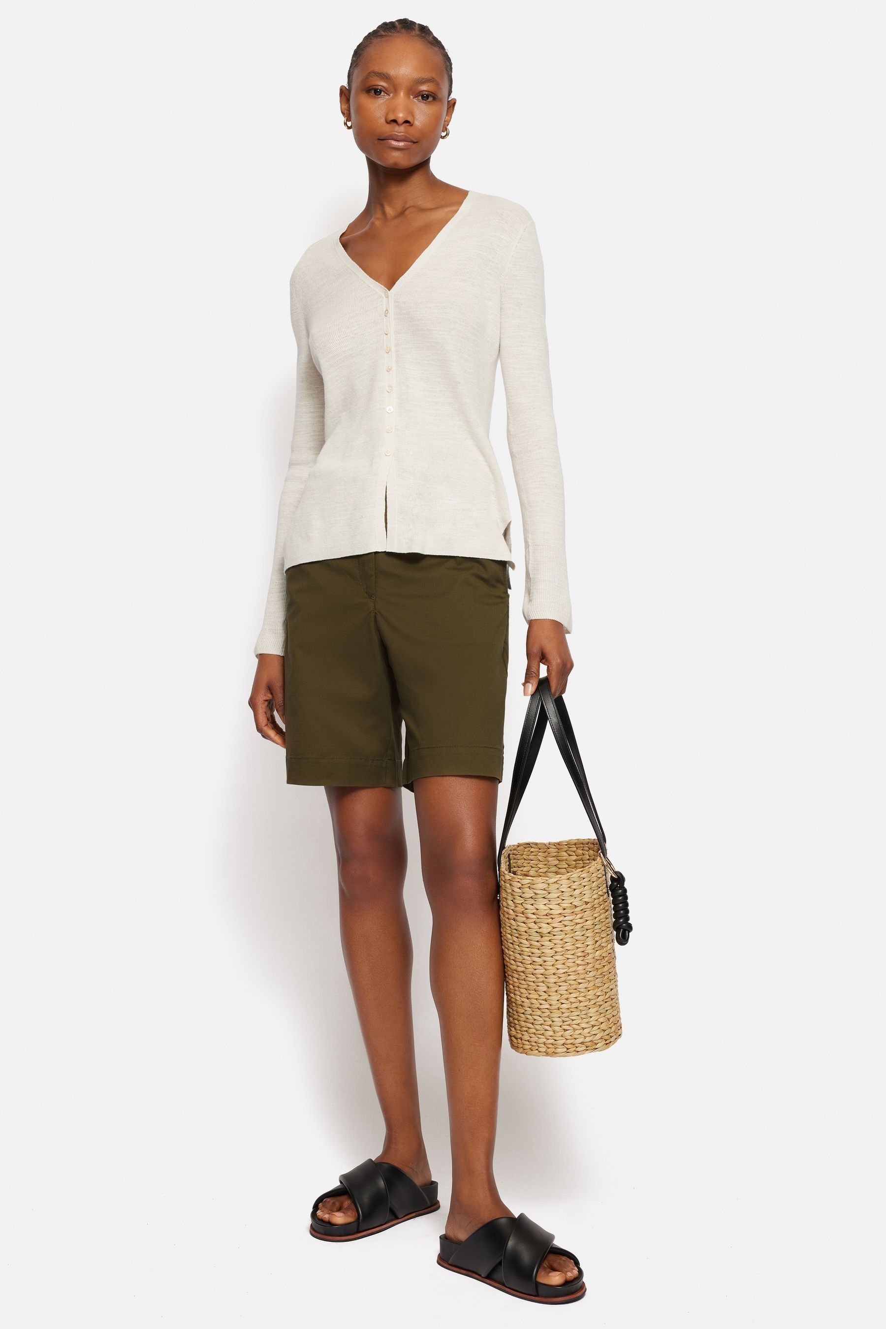 Washed chino shorts on sale