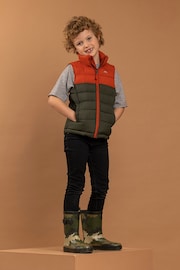 Trespass Orange Oskar Kids Gilet - Image 3 of 6