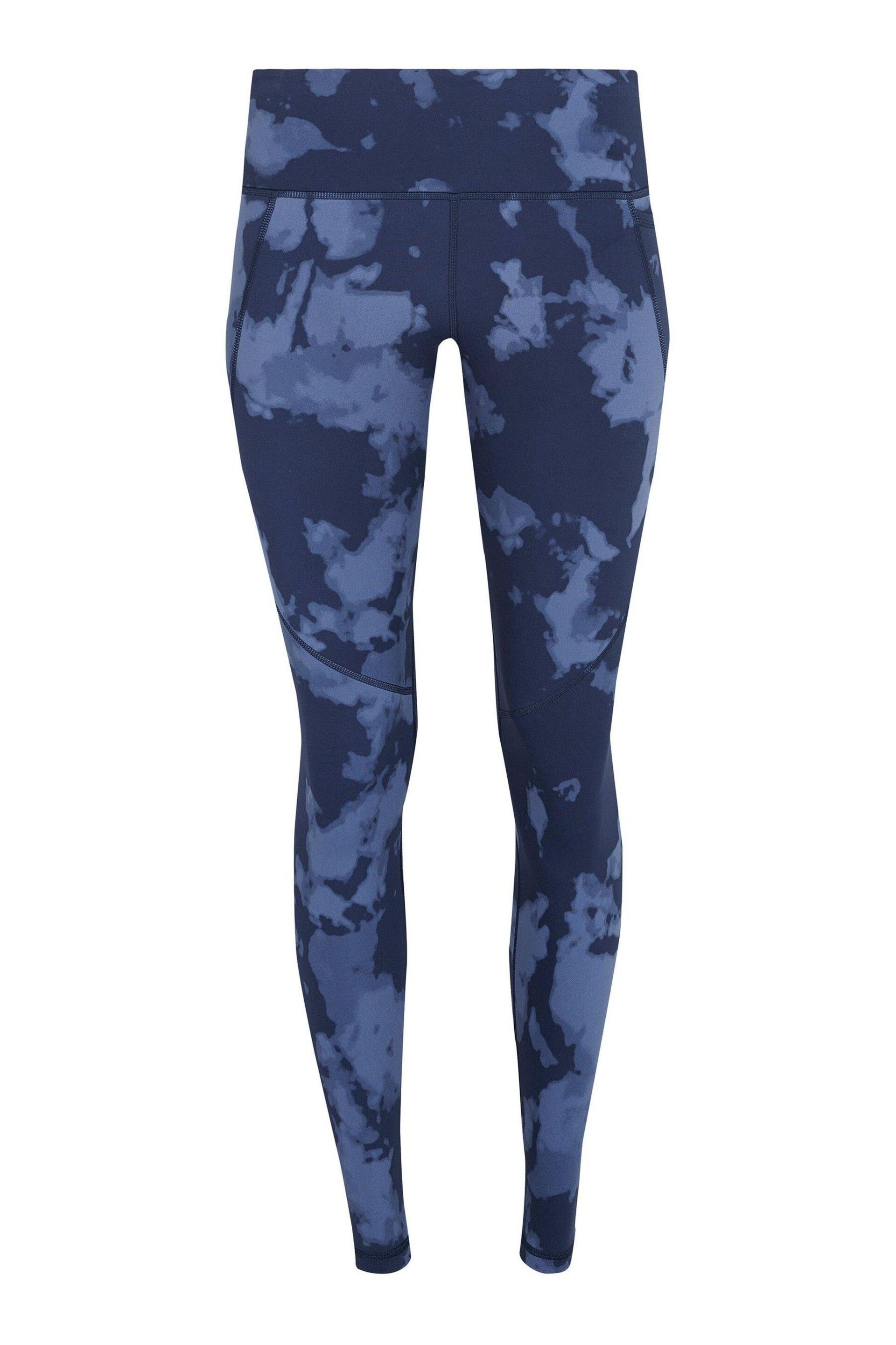 Sweaty Betty Blue Fade Print Full Length Power Workout Leggings - Image 8 of 8